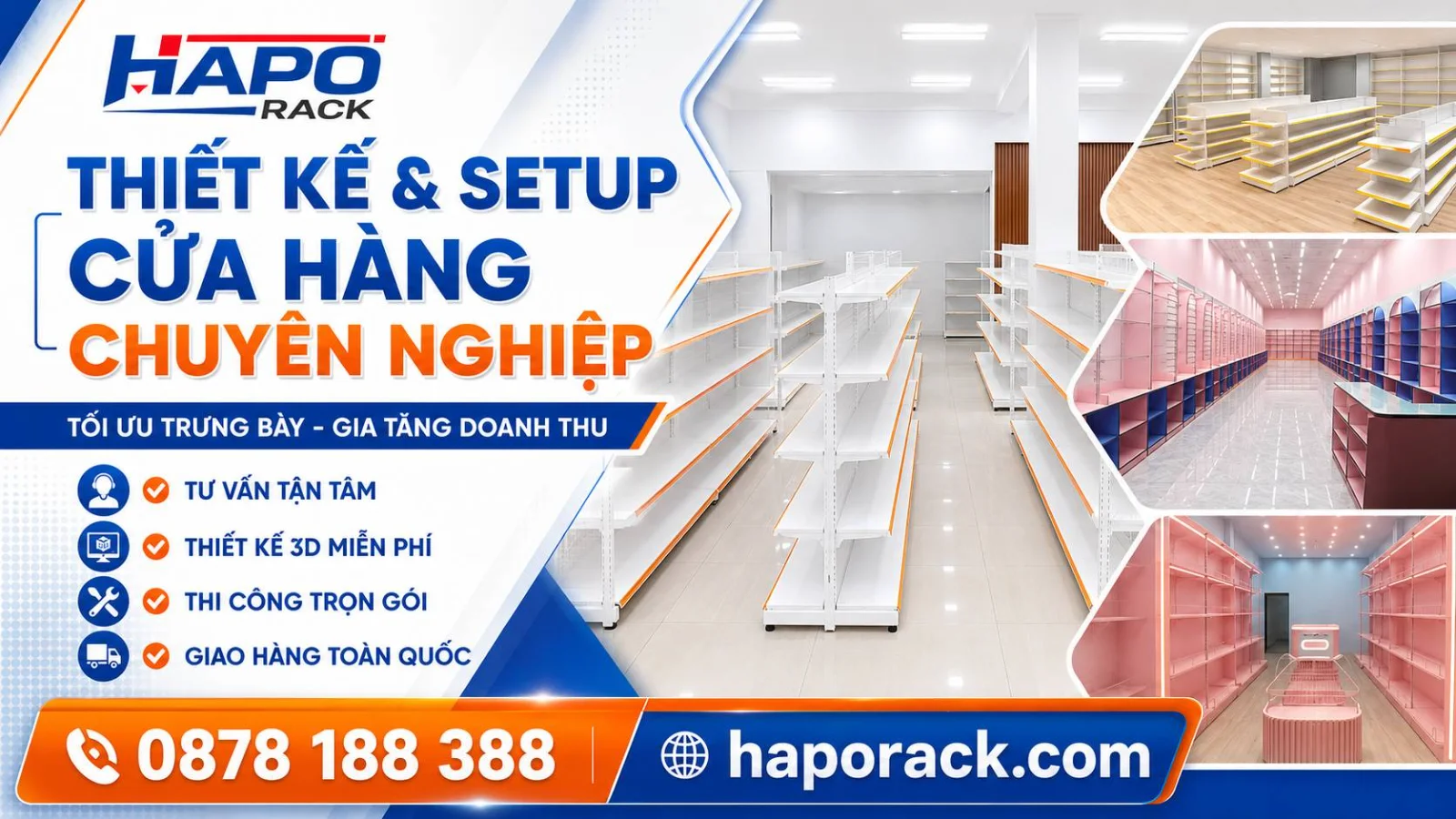 HAPO Rack – Xưởng Sản Xuất Kệ Siêu Thị Tại Đắk Nông Uy Tín