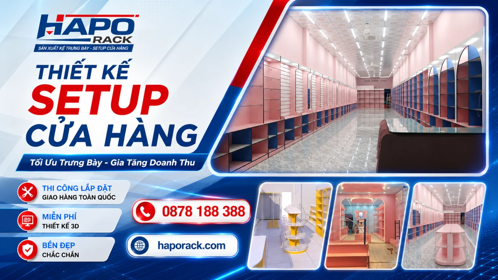 HAPO Rack – Xưởng Sản Xuất Kệ Siêu Thị Tại Bà Rịa - Vũng Tàu