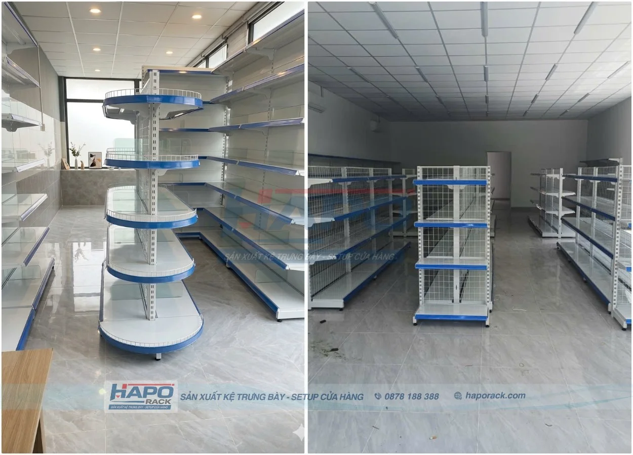 Địa Chỉ Sản Xuất Kệ Siêu Thị Chất Lượng Tại Đồng Nai