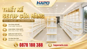 Kệ Siêu Thị Bến Tre – Xưởng Sản Xuất Và Thi Công Chuyên Nghiệp