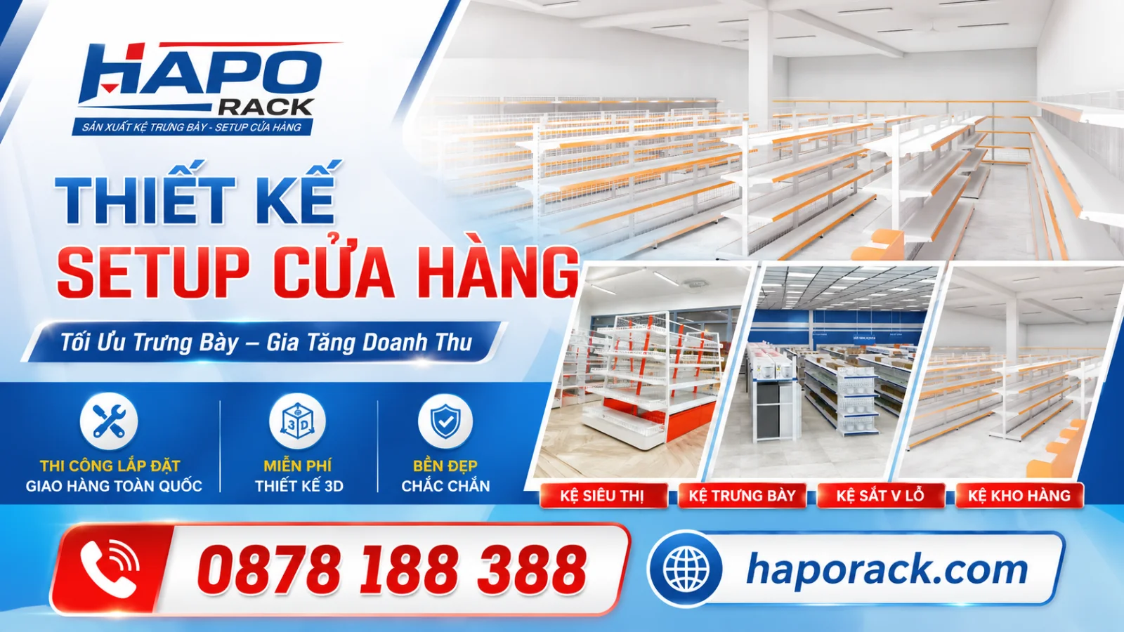 Kệ Siêu Thị Mini Giá Rẻ Tại Bà Rịa - Vũng Tàu