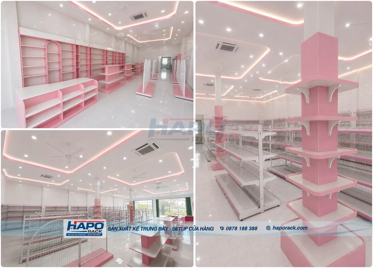Kệ Siêu Thị Tại Bình Thuận Cho Cửa Hàng Tạp Hóa Và Minimart