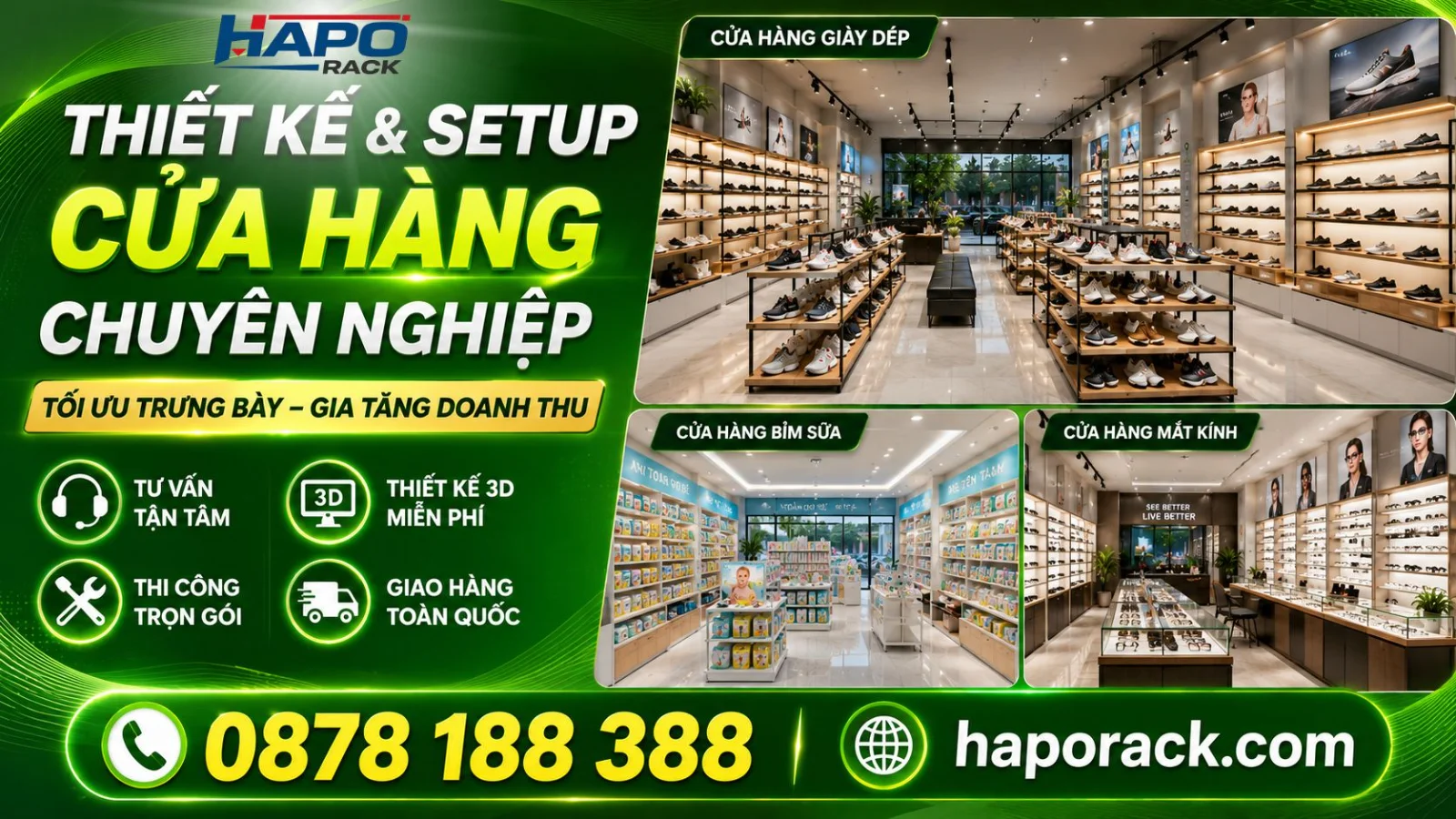 Kệ Siêu Thị Tại Ninh Thuận – Giải Pháp Trưng Bày Từ HAPO Rack