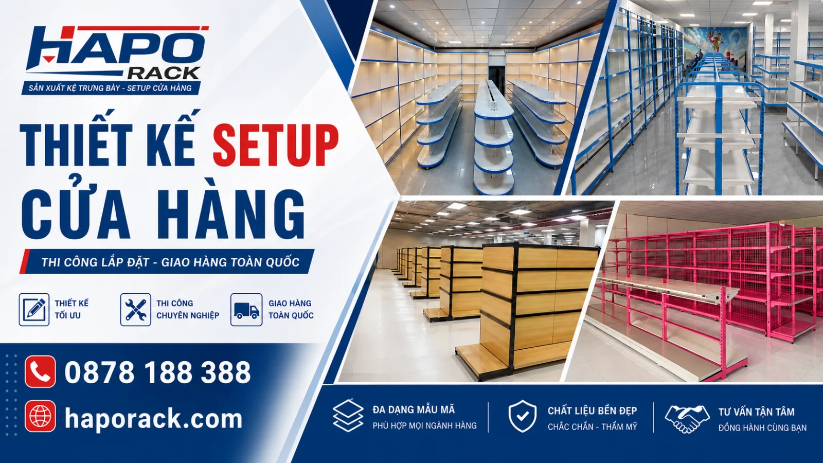 Nên Chọn Xưởng Sản Xuất Kệ Siêu Thị Tại P. Tân Hưng TP. Hồ Chí Minh Nào Tốt?