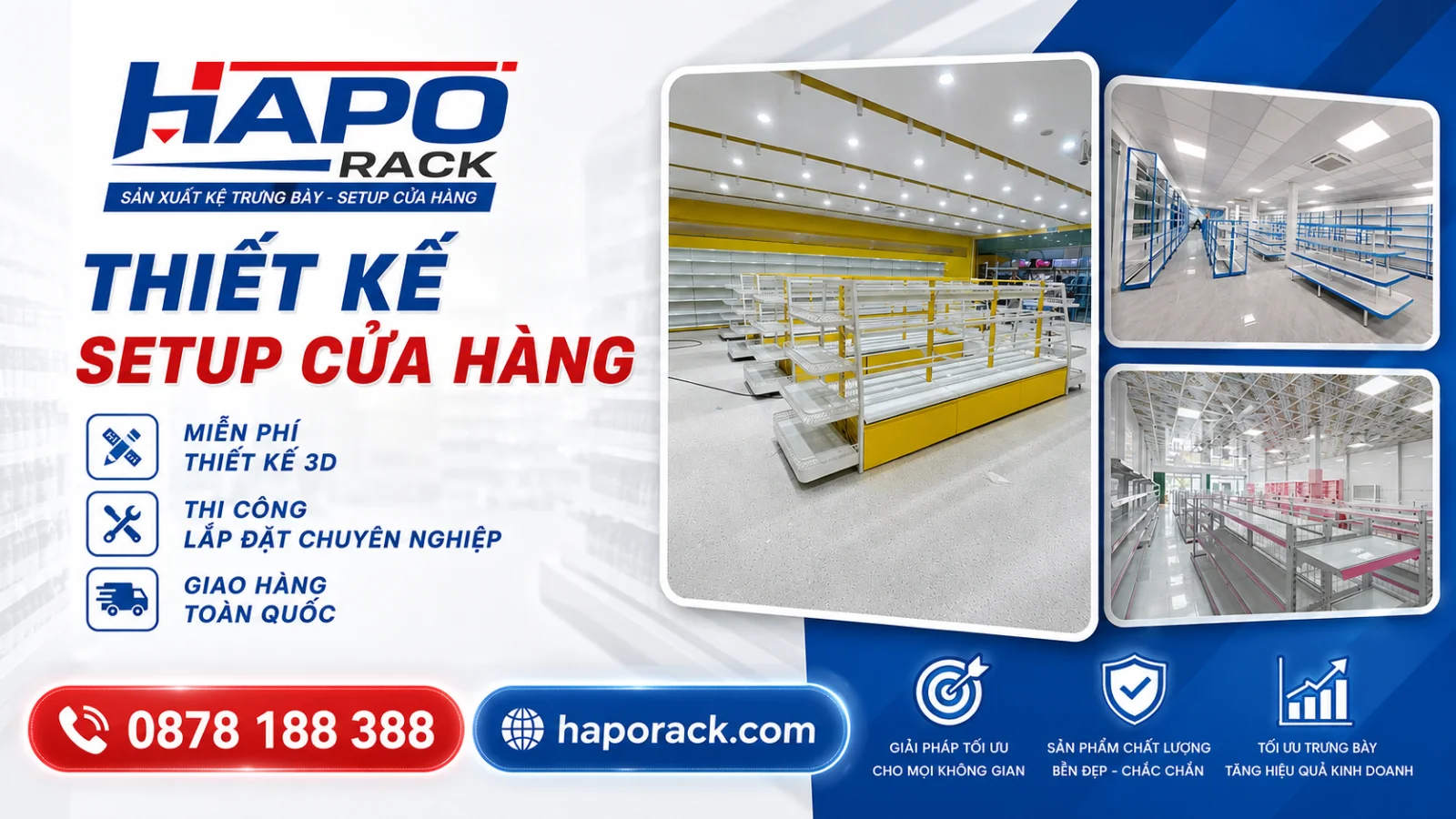 Sản Xuất Kệ Siêu Thị Tại TP. Hồ Chí Minh Giá Tốt Cho Cửa Hàng