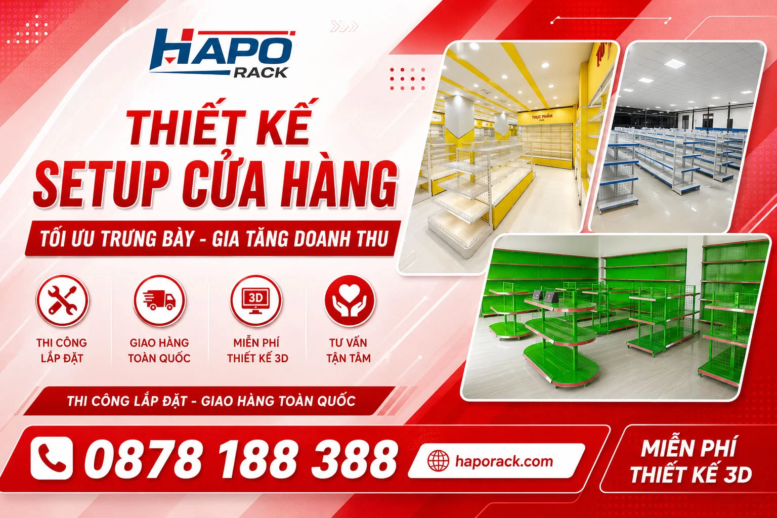 Thi Công Setup Kệ Siêu Thị Tại Sóc Trăng Chuyên Nghiệp