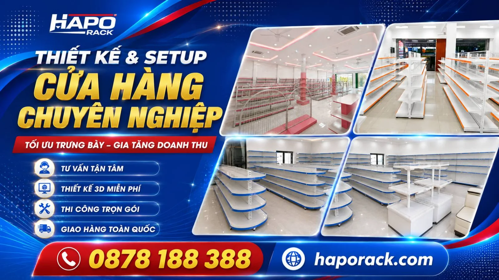 Tìm Xưởng Sản Xuất Kệ Siêu Thị Tại Phú Yên? HAPO Rack Đồng Hành Cùng Bạn