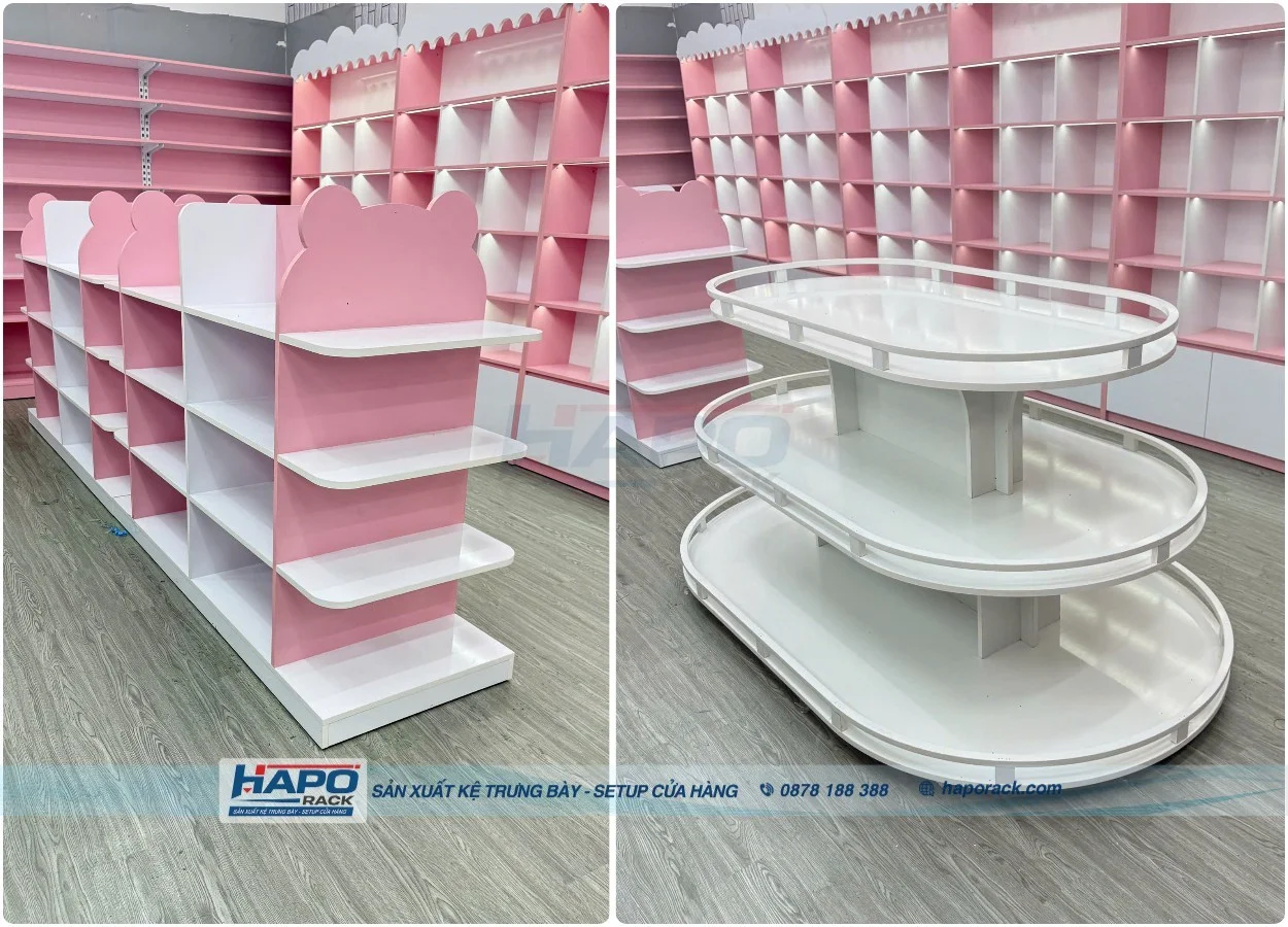 Xưởng Cung Cấp Kệ Siêu Thị Tại Kon Tum Thiết Kế Đồng Bộ, Thẩm Mỹ