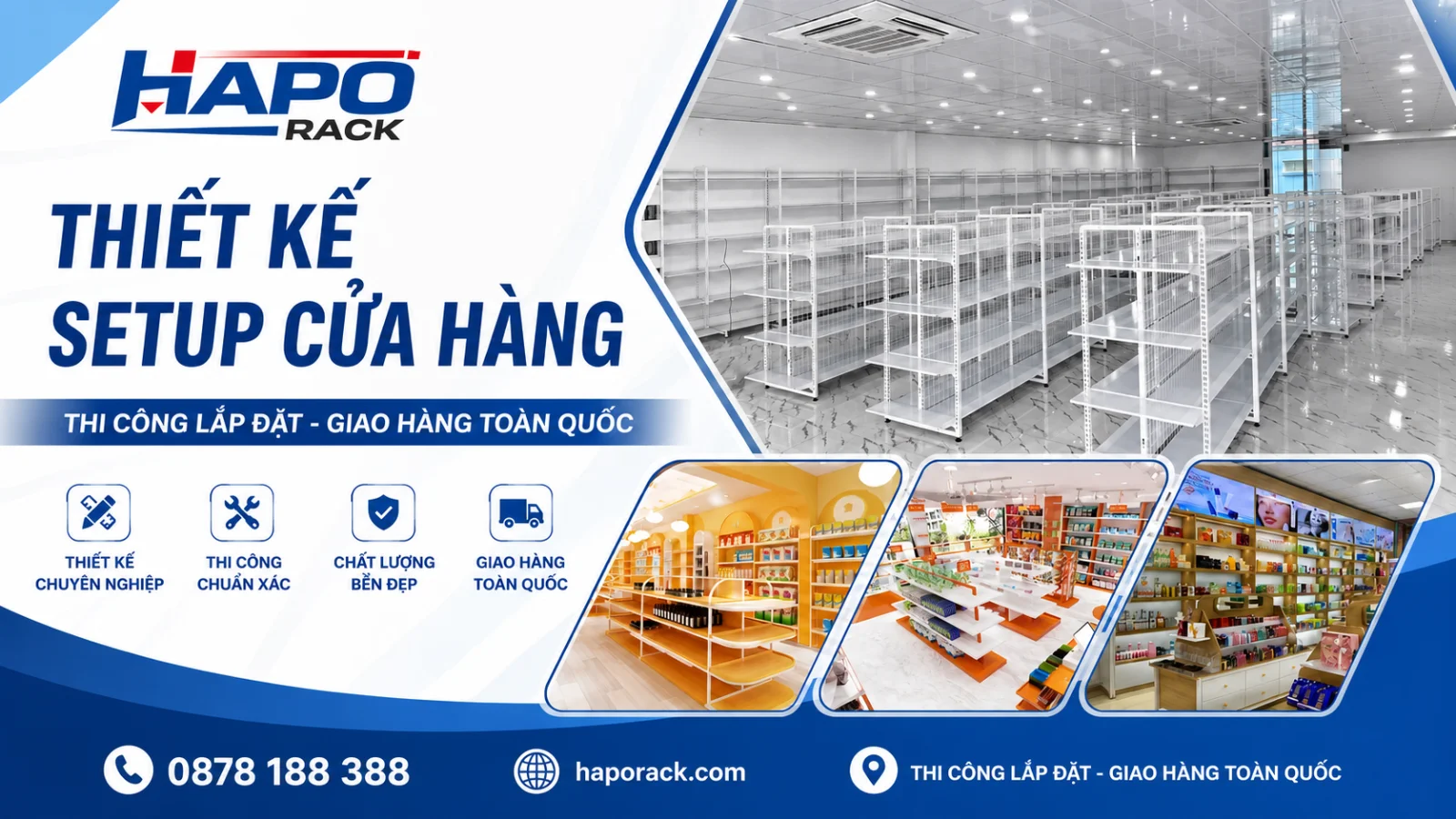Xưởng Cung Cấp Kệ Siêu Thị Tại P. Phú Thuận TP. Hồ Chí Minh