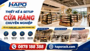 Xưởng Gia Công Kệ Siêu Thị Tại Kiên Giang Thiết Kế Theo Nhu Cầu