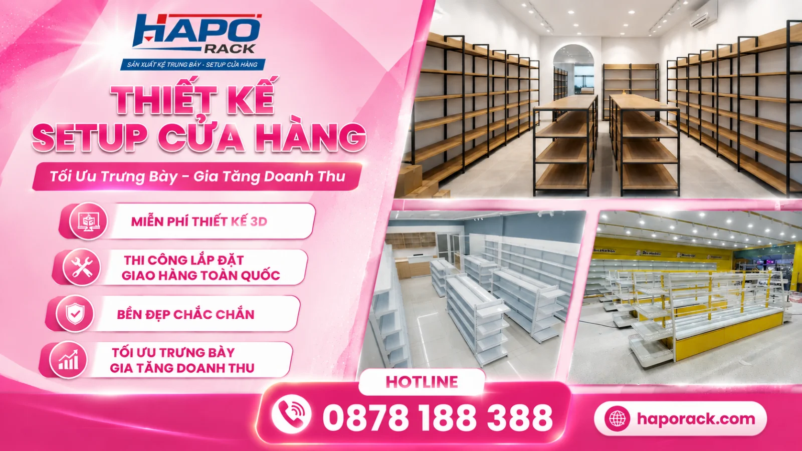 Xưởng Gia Công Kệ Siêu Thị Tại Tây Ninh Theo Yêu Cầu