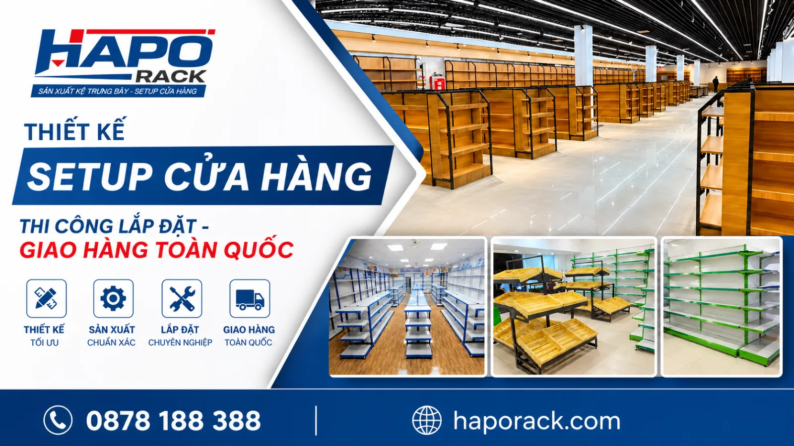 Xưởng Kệ Siêu Thị Tại P. Bình Tân TP. Hồ Chí Minh Giá Tận Xưởng, Lắp Đặt Nhanh