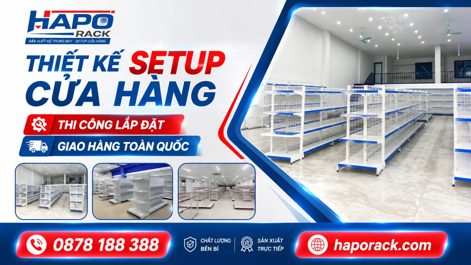Xưởng Kệ Siêu Thị Tại P. Phước Bình Đồng Nai Thi Công Lắp Đặt Trọn Gói