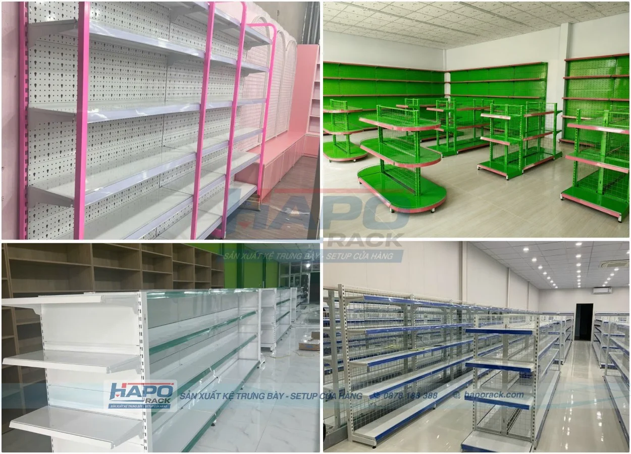 Xưởng Kệ Trưng Bày Siêu Thị Chuyên Nghiệp Ở Bạc Liêu