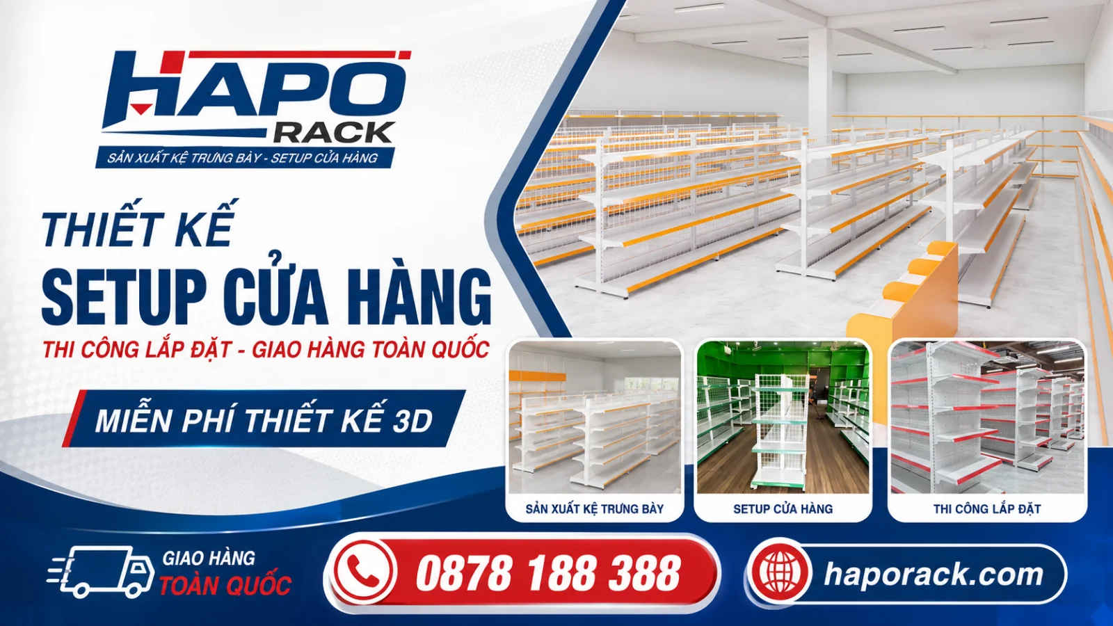 Xưởng Làm Kệ Siêu Thị Theo Yêu Cầu Tại Bình Dương
