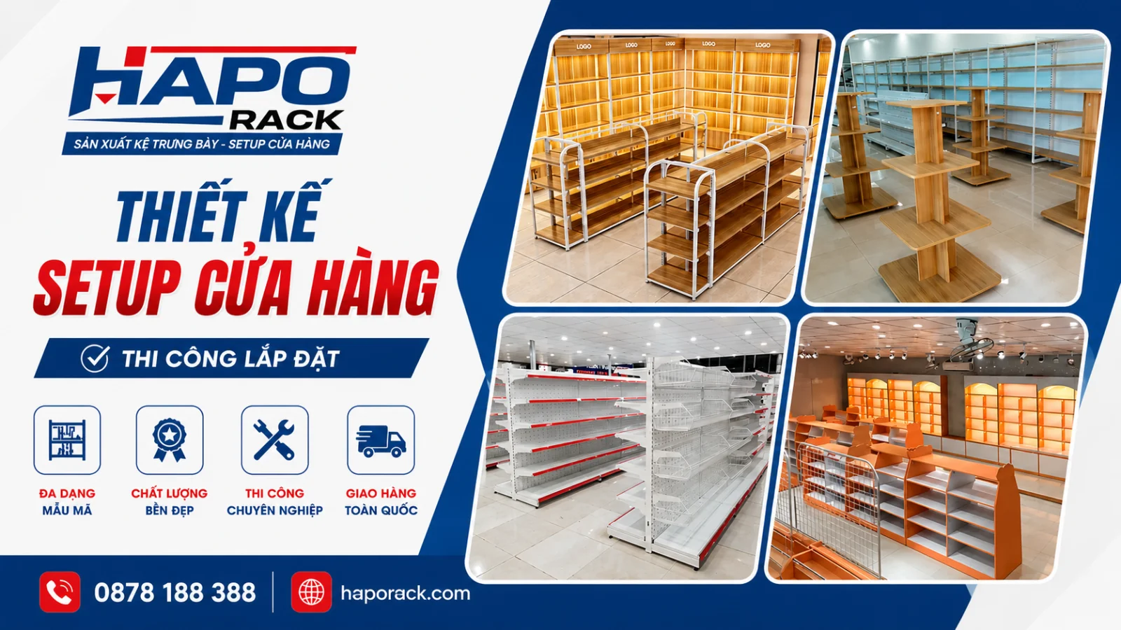 Xưởng Sản Xuất Kệ Siêu Thị Giá Rẻ Tại P. Phú Thuận TP. Hồ Chí Minh
