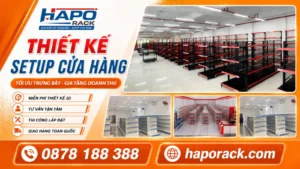 Xưởng Sản Xuất Kệ Siêu Thị Mini Tại Long An Uy Tín Hiện Nay