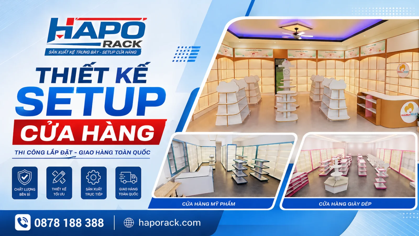 Xưởng Sản Xuất Kệ Siêu Thị Mini Tại P. Bình Tân TP. Hồ Chí Minh Chuyên Nghiệp