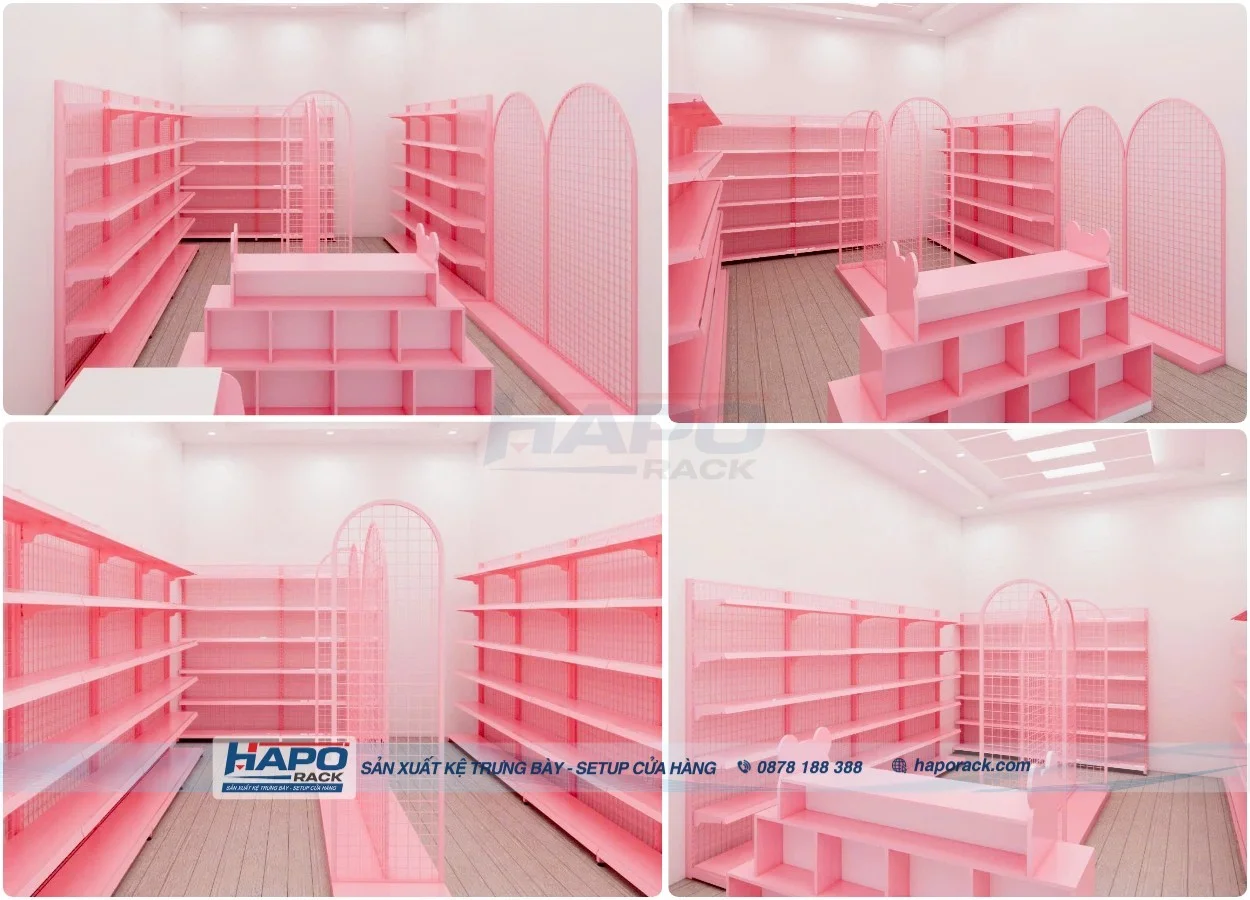Xưởng Sản Xuất Kệ Siêu Thị Tại Bình Định Cho Siêu Thị Mini Và Cửa Hàng Tiện Lợi