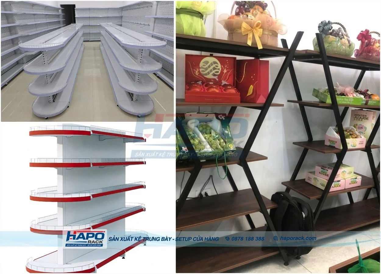 Xưởng Sản Xuất Kệ Siêu Thị Tại Bình Phước Giá Tận Xưởng