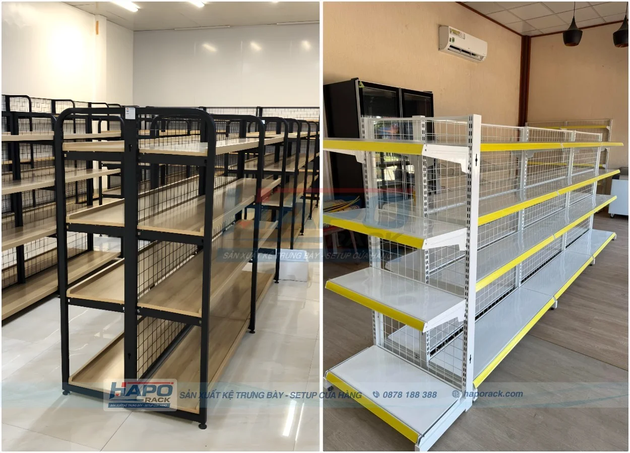 Xưởng Sản Xuất Kệ Siêu Thị Tại Kiên Giang Uy Tín, Chuyên Nghiệp