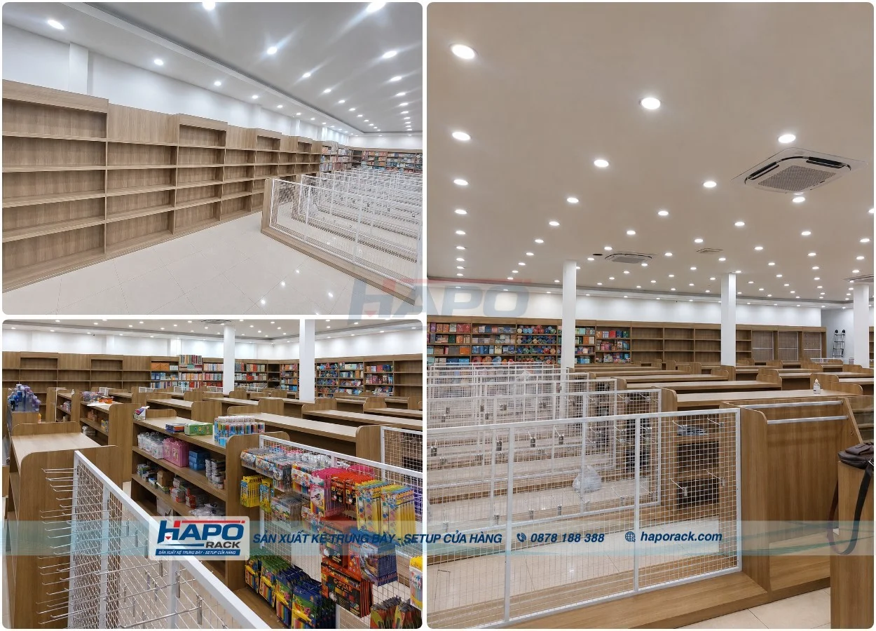 Xưởng Sản Xuất Kệ Siêu Thị Tại Ninh Thuận Cho Minimart, Tạp Hóa