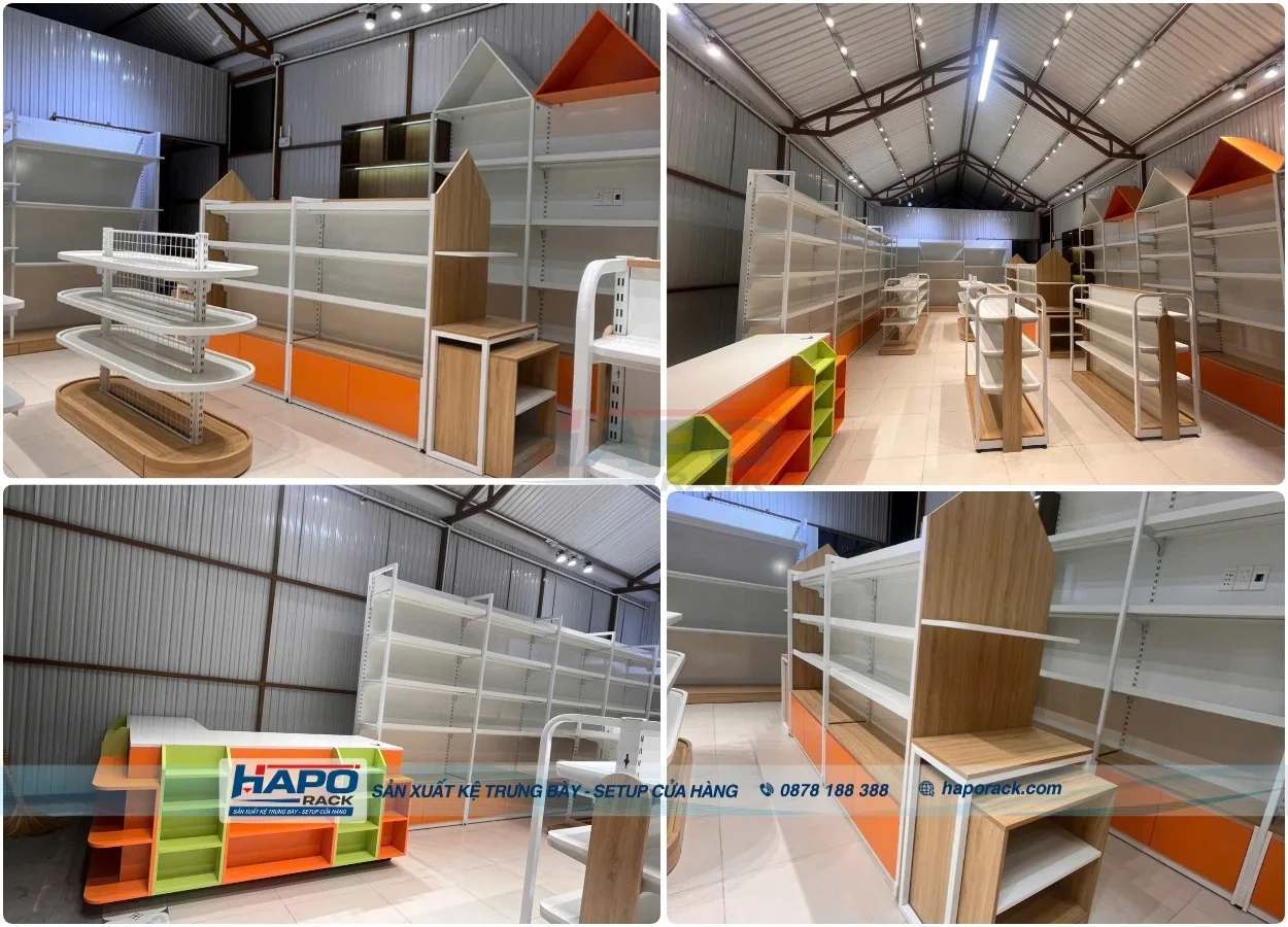 Xưởng Sản Xuất Kệ Siêu Thị Tại Ninh Thuận Chuyên Nghiệp – HAPO Rack