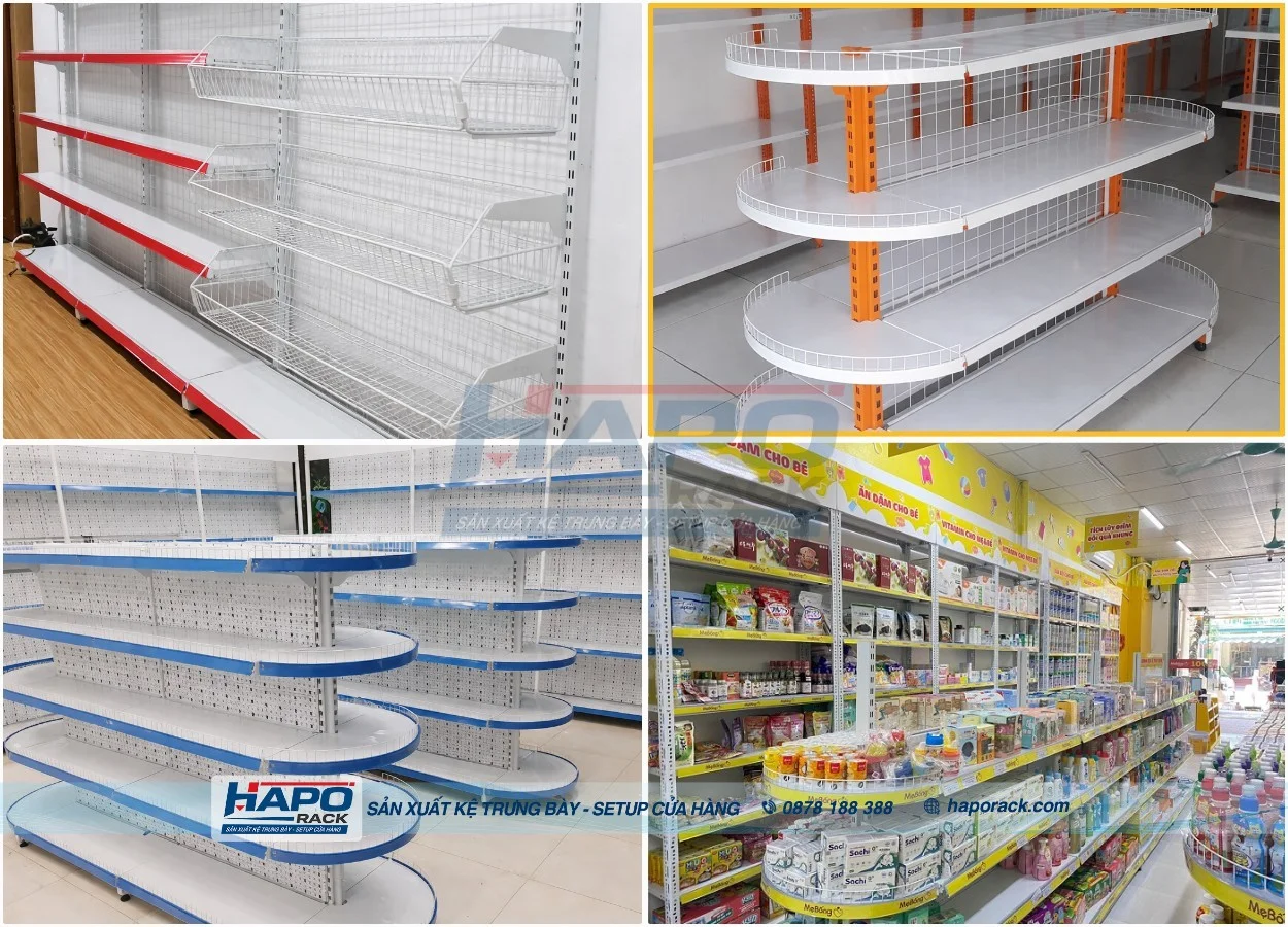 Xưởng Sản Xuất Kệ Siêu Thị Tại P. Bình Long Đồng Nai Giao Hàng Tận Nơi