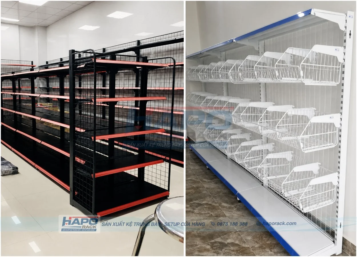 Xưởng Sản Xuất Kệ Siêu Thị Trà Vinh Uy Tín, Chuyên Nghiệp