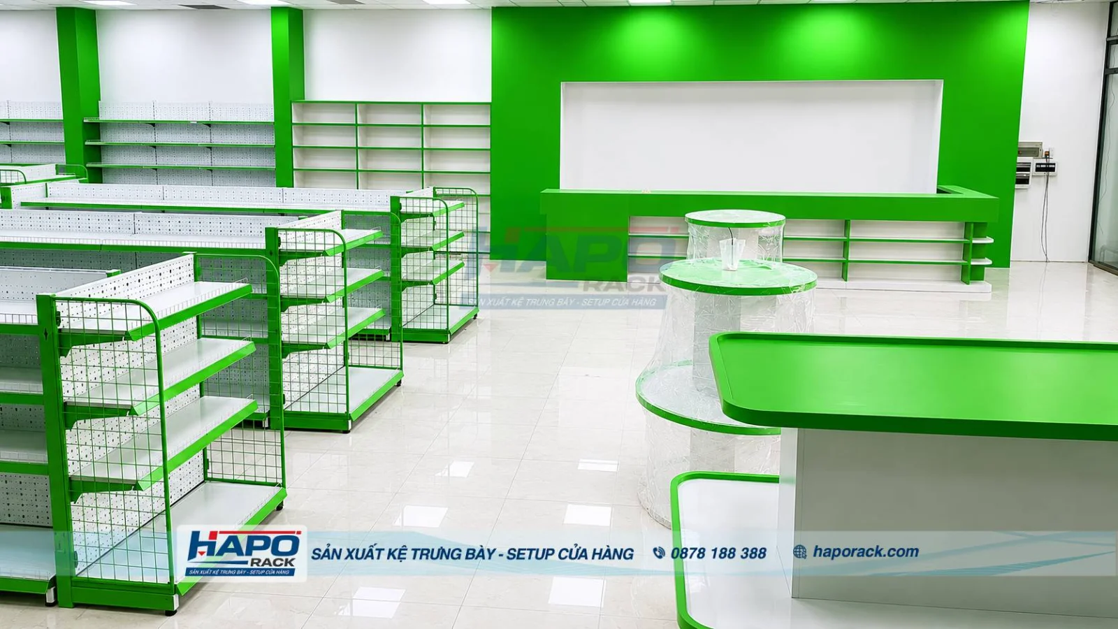 Dự Án Lắp Đặt Kệ Siêu Thị Trưng Bày Tại P. Phước Long TP. HCM