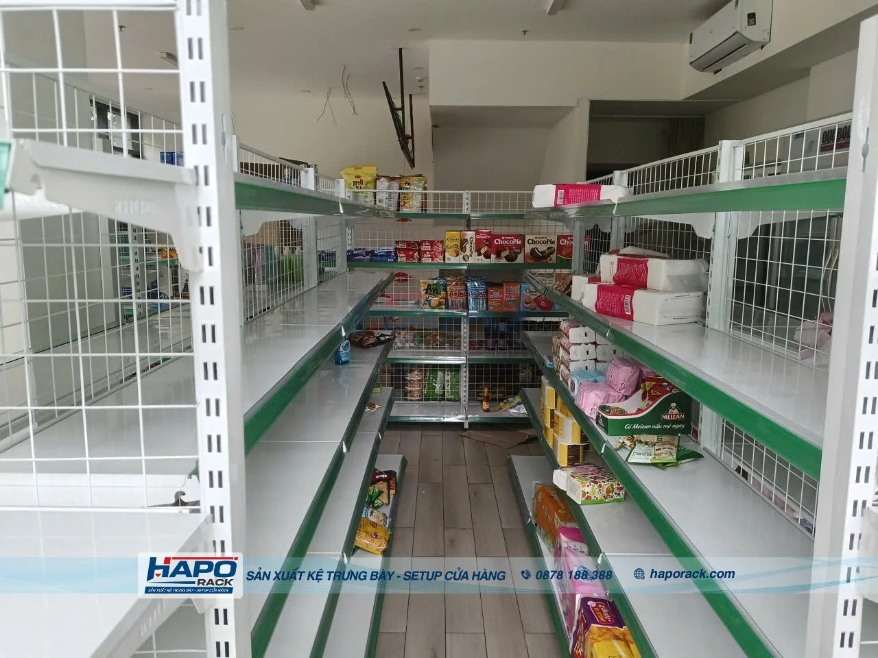 Dự Án Thi Công Kệ Trưng Bày Siêu Thị Mini Tại Vinhomes Grand Park, TP. Thủ Đức
