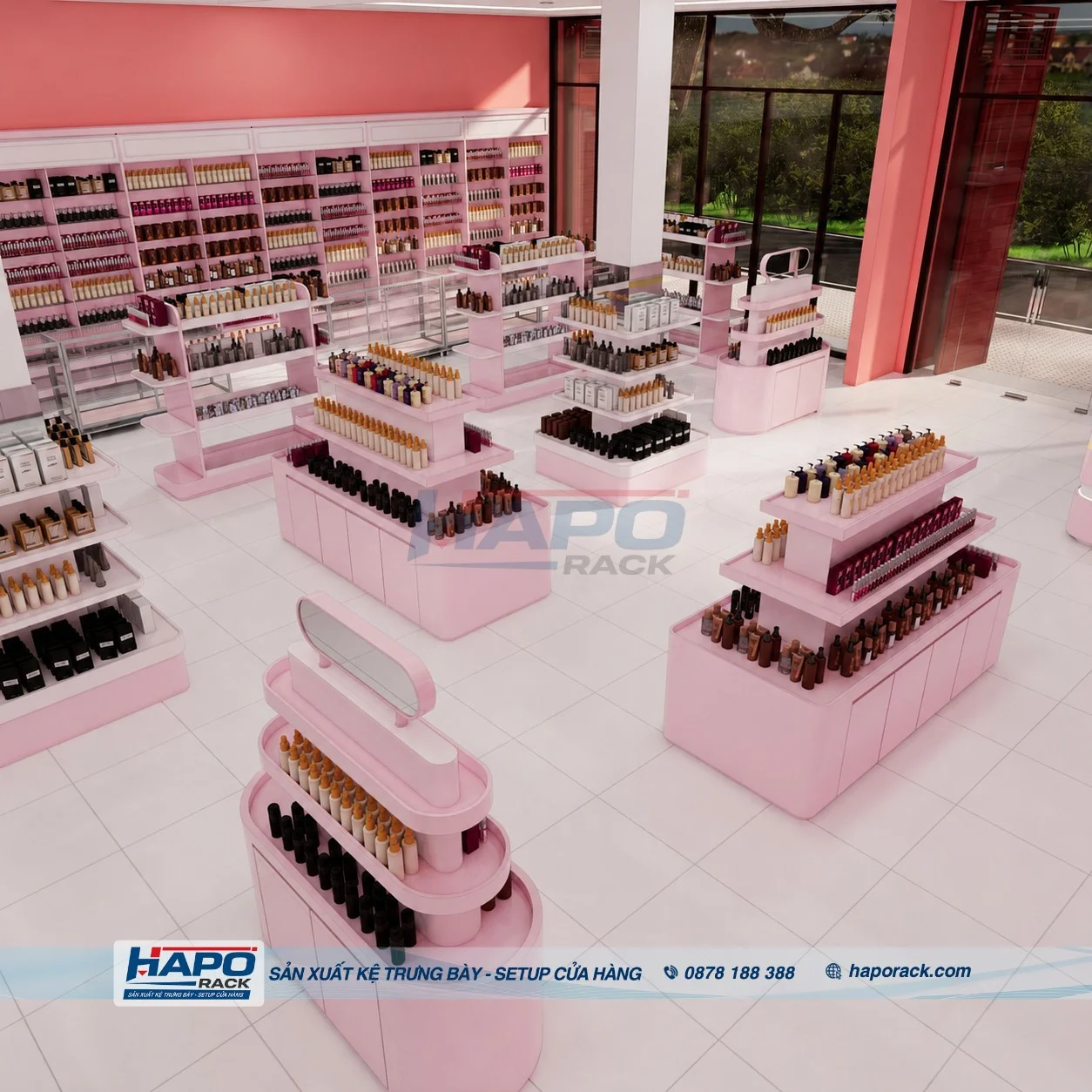 Top Kệ Son Môi Đẹp, Sang Trọng Cho Showroom Và Cửa Hàng Mỹ Phẩm