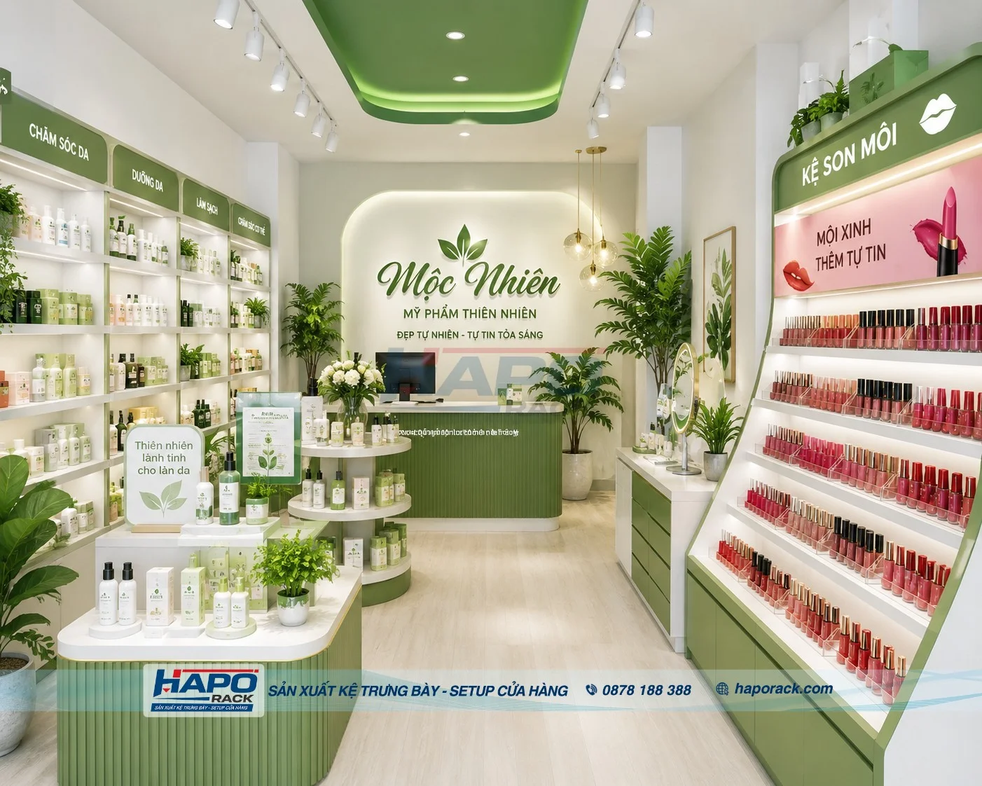 Top Mẫu Kệ Trưng Bày Son Môi Theo Yêu Cầu Đẹp Nhất 2026