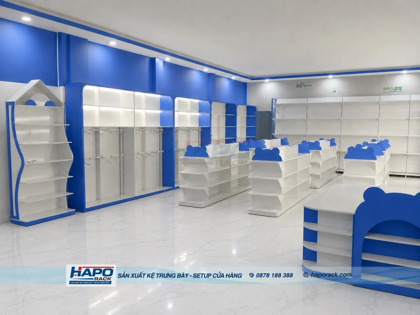 Dự Án Thi Công Shop Mẹ Và Bé Tại Tân Uyên, TP.HCM