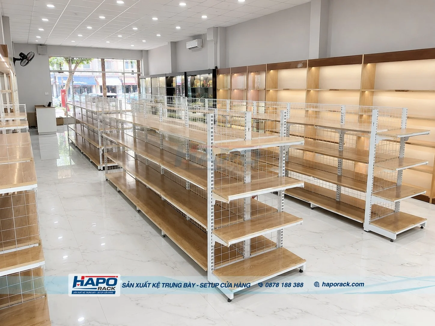 Kệ Siêu Thị Mini Cho Tạp Hóa, Minimart – Giải Pháp Trưng Bày Hiệu Quả