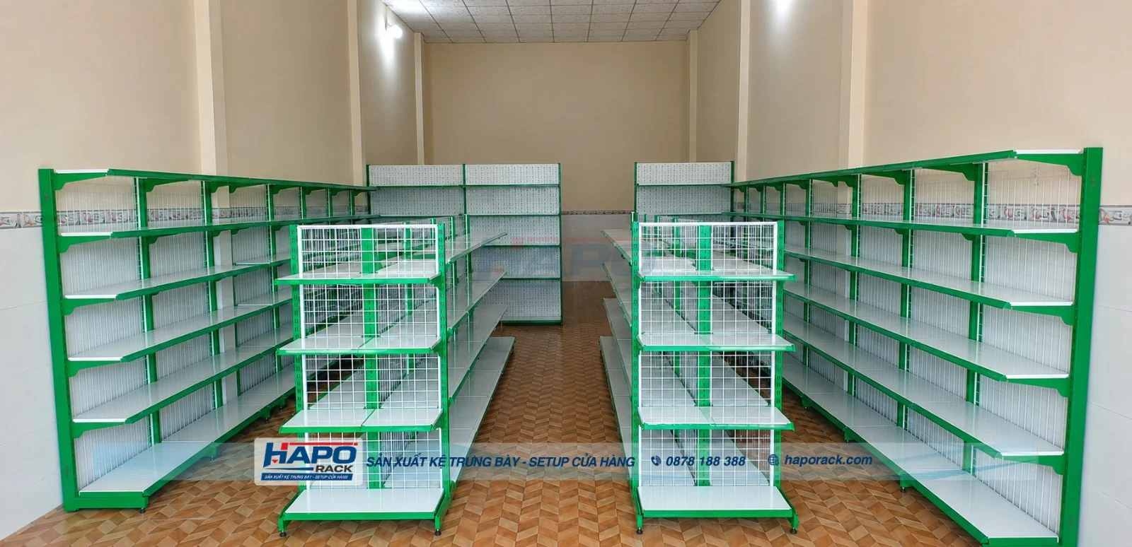 Kệ Siêu Thị Mini Đẹp, Chắc Chắn Cho Tạp Hóa Và Minimart Nhỏ
