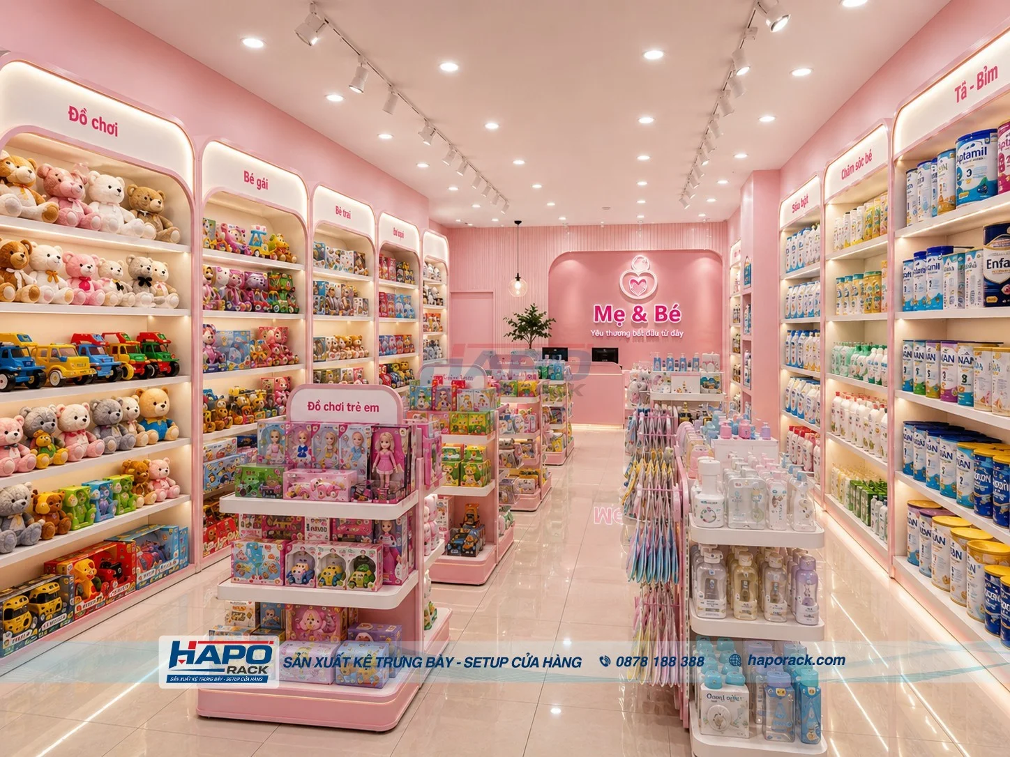 Mẫu Kệ Đồ Chơi Trẻ Em Đẹp, Dễ Sắp Xếp Cho Shop Mẹ Và Bé