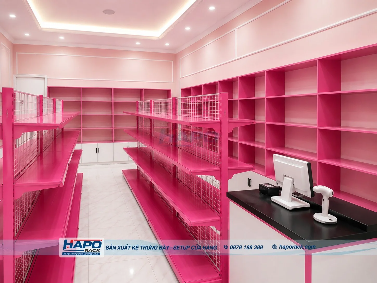 Thi Công Shop Phụ Kiện Quà Tặng Tại P. Gò Công - Đồng Tháp