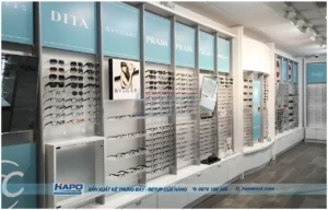 Thiết Kế Và Thi Công Cửa Hàng Mắt Kính Trọn Gói Tại P. Chánh Phú Hòa TP. HCM