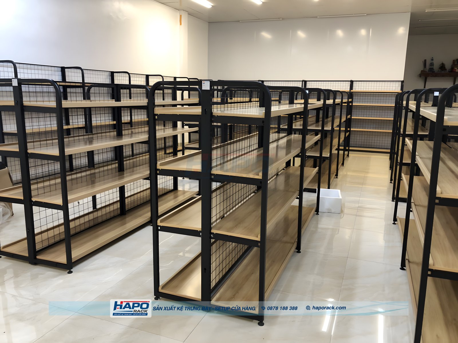 Kệ Siêu Thị Tại Phường Long Bình TP.HCM Giá Xưởng, Lắp Đặt Tận Nơi