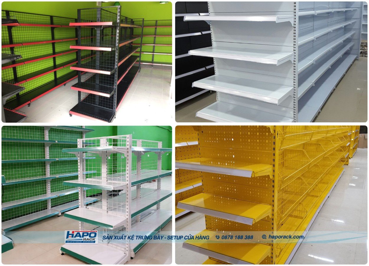 Sản Xuất Kệ Siêu Thị Giá Tốt Tại Phường Bình Tiên TP.HCM
