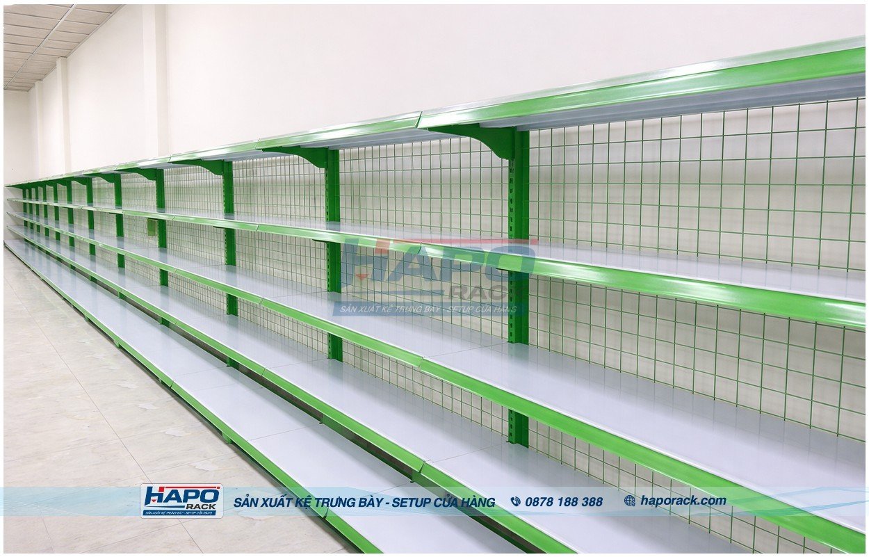 Sản Xuất Kệ Siêu Thị Tại Phường Hòa Bình TP.HCM Giá Tại Xưởng