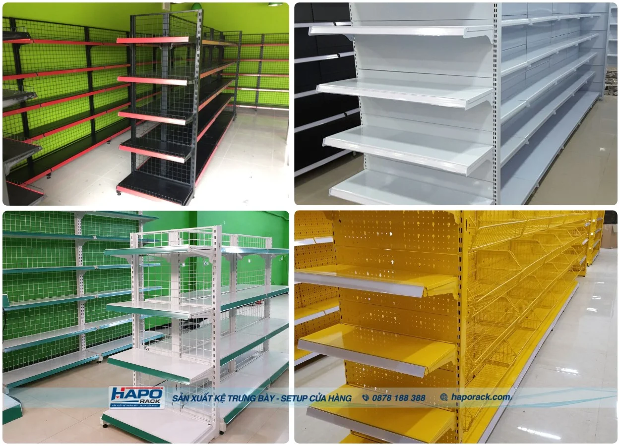 Đầu Kệ Siêu Thị Đẹp 2027 – Tăng Khả Năng Tiếp Cận Sản Phẩm Tại Điểm Bán