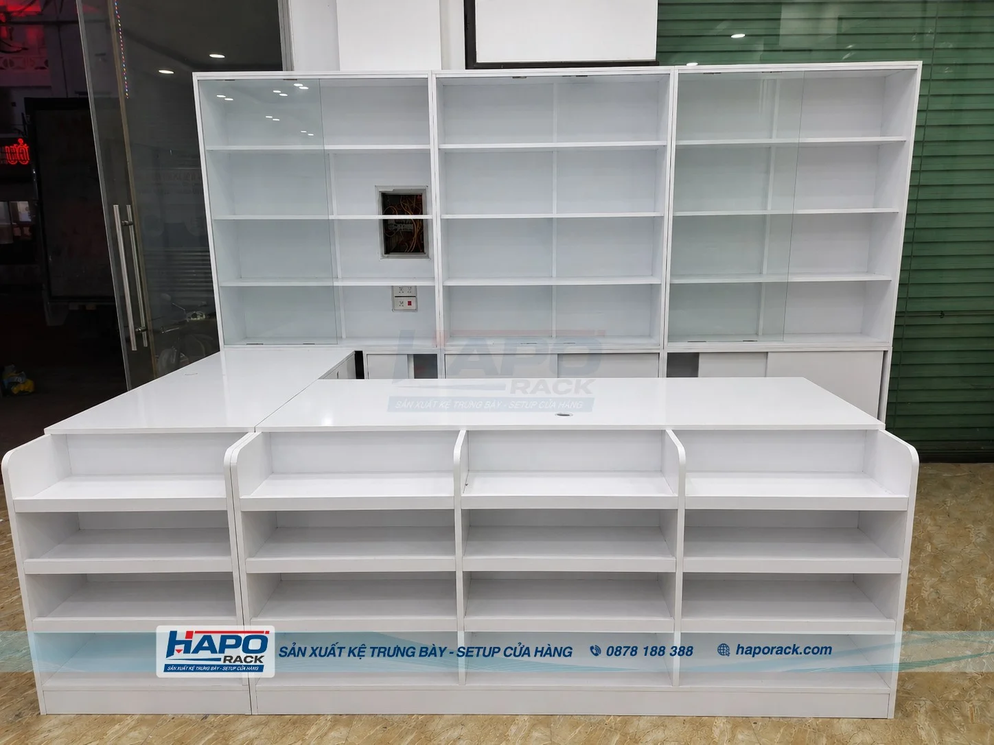 Bàn Thu Ngân 2027 – Đẹp, Bền, Tiện Dụng, Dễ Bố Trí