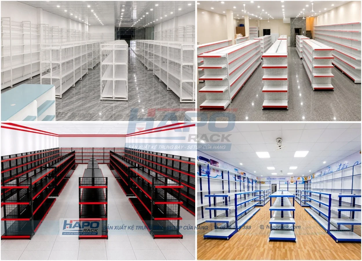 Giá Kệ Đầu Dãy Siêu Thị 2027 – Các Yếu Tố Ảnh Hưởng Đến Chi Phí Lắp Đặt