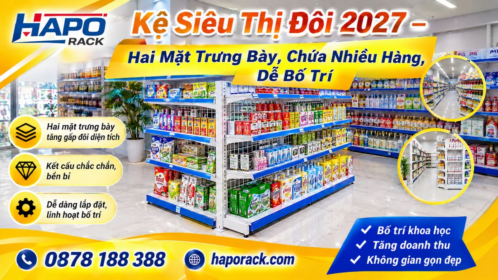 Giá Kệ Siêu Thị Đôi Bao Nhiêu? Báo Giá Và Mẫu Kệ Phổ Biến 2027