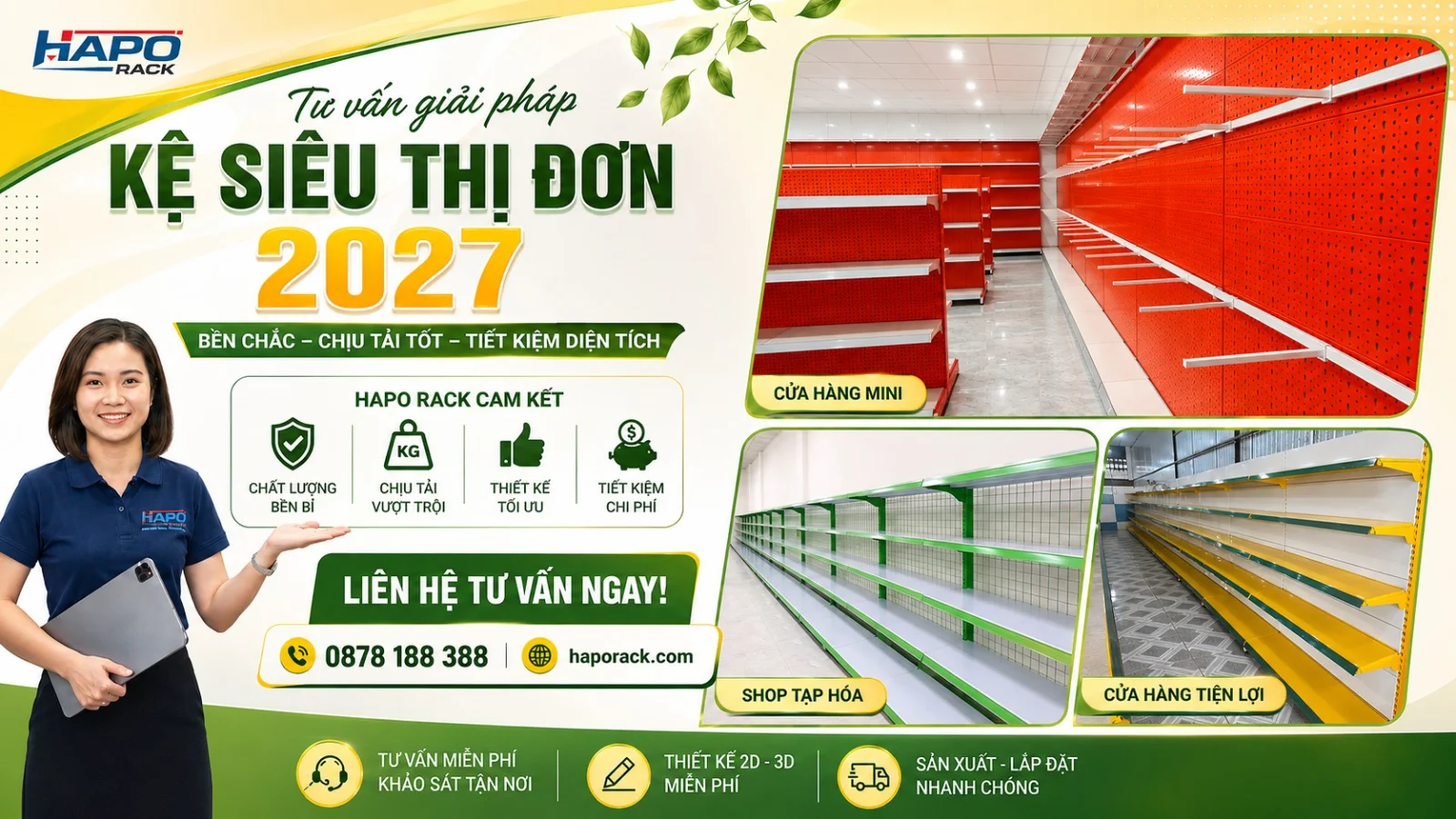 Giá Kệ Siêu Thị Đơn 2027 – Bền Chắc, Dễ Chọn Theo Nhu Cầu Trưng Bày