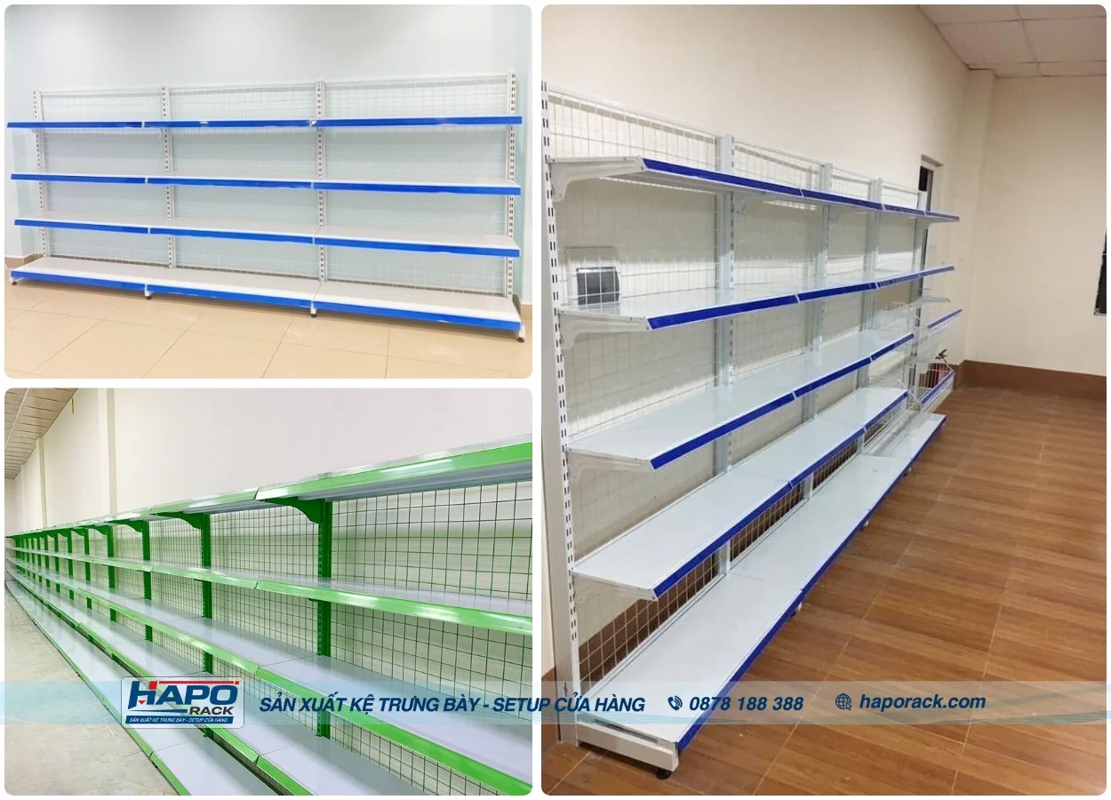 Kệ Bán Hàng Siêu Thị – Top Mẫu Phù Hợp Mọi Diện Tích