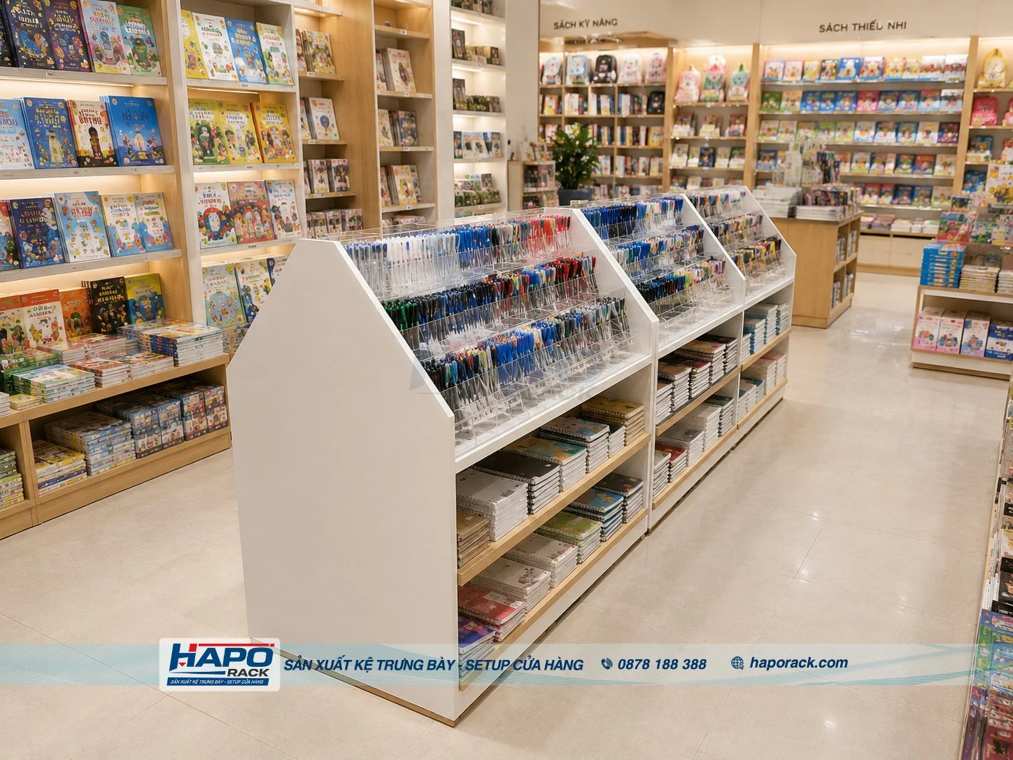 Kệ Để Bút Mica Cho Cửa Hàng Văn Phòng Phẩm – Đẹp, Dễ Bố Trí