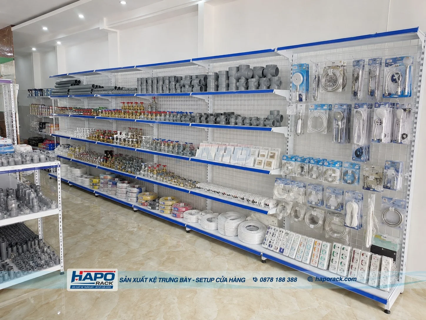 Kệ Điện Nước Đẹp, Chắc Chắn, Chịu Tải Tốt Cho Cửa Hàng 2027